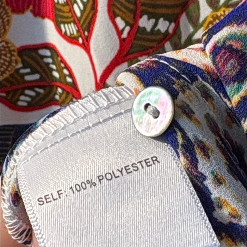 Rose & Olive 1X wear 2 ways button down gorgeous top! NWT! - Picture 6 of 8